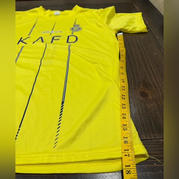 GS Ronaldo #7 Al Nassar Home Soccer Football Jersey - Picture 6 of 7